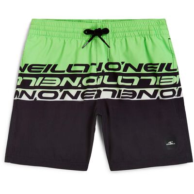 CALI STRIPE 14" SWIMSHORTS