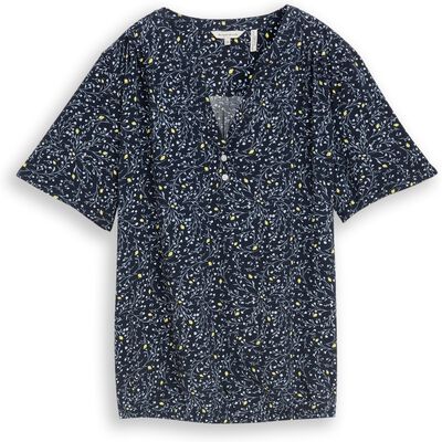1049796 Blouse printed shortsleeves