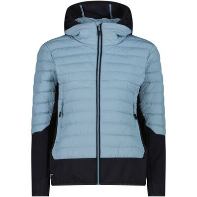 Woman Jacket Hybrid Fix Hood 35Z2566