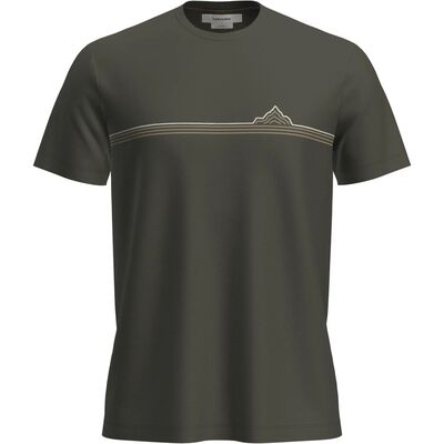 M Mer 150 Tech Lite SS Tee Range Stripes
