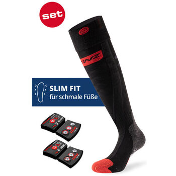 Set Lithium Pack rcB 1200 + Heat Sock 5.0 Toe Cap Slim Fit