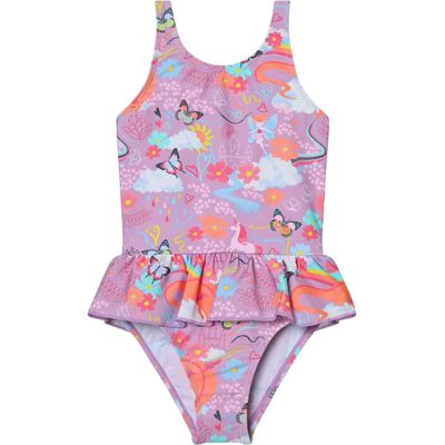 Swimsuit W. Skirt AOP
