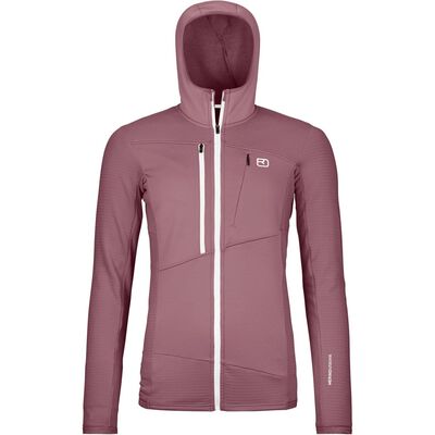 Fleece Grid Hoody W