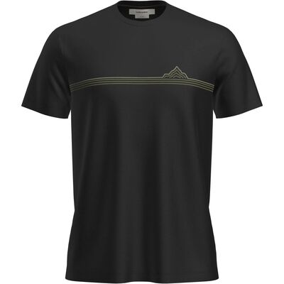 M Mer 150 Tech Lite SS Tee Range Stripes