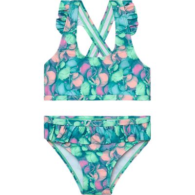 Bikini W. Short Skirt AOP