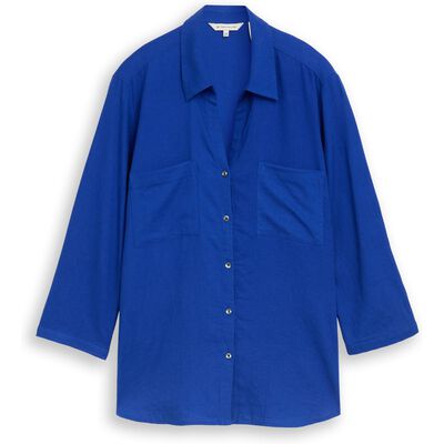 1049823 Blouse shirt with linen