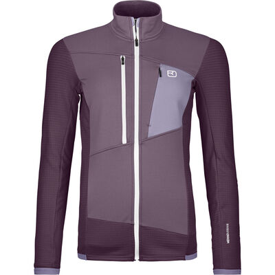 Fleece Grid Jacket W