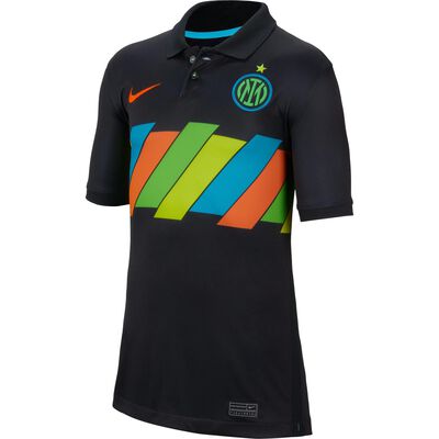 JR Inter Milan 2021/22 Stadium Third Big Kids Soccer Jersey