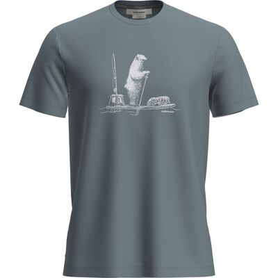 Men Merino 150 Tech Lite SS Tee Polar Paddle