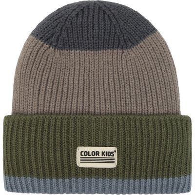 Beanie W. Wool & Contrast