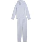 Metallic Hooded Sweat Suit TR G