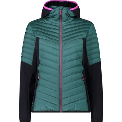 Woman Jacket Hybrid Fix Hood 35Z6296