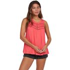 ESSENTIALS TOKEENA EMBROIDERY TANK ESSENTIALS TOKEENA EMBROIDERY TANK