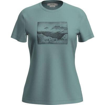 Women Mer 150 Tech Lite SS Tee Lake View