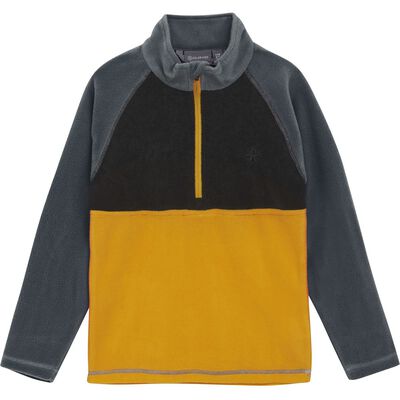 Fleece Pulli Colorblock