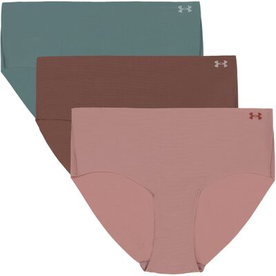 UA PURE STR NS HIP-SOLID 3PK