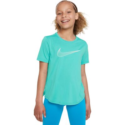 JR Dri-FIT One Big Kids (Girls) Short-Sleeve Top