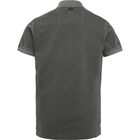 Short sleeve polo garment dyed pique