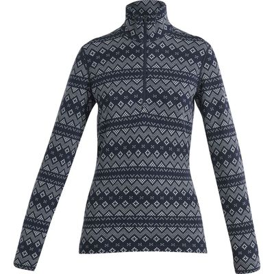 Women Merino 260 Vertex LS Half Zip First Snow