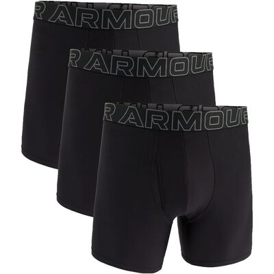 UA PERFORMANCE TECH - SOLID 6 IN 3PK