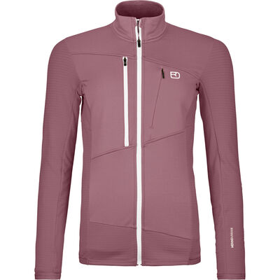 Fleece Grid Jacket W