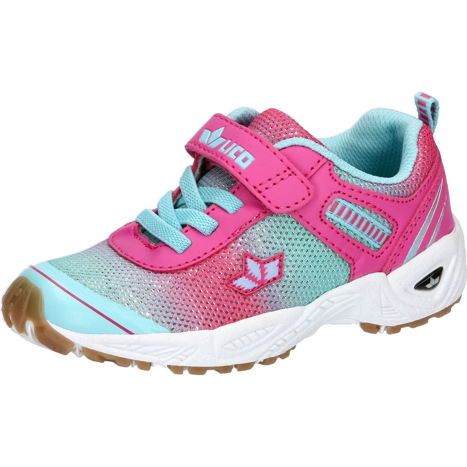 bei VS Berger 366014 jetzt sportliche Klettschuhe kaufen Barney Lico pink/türkis