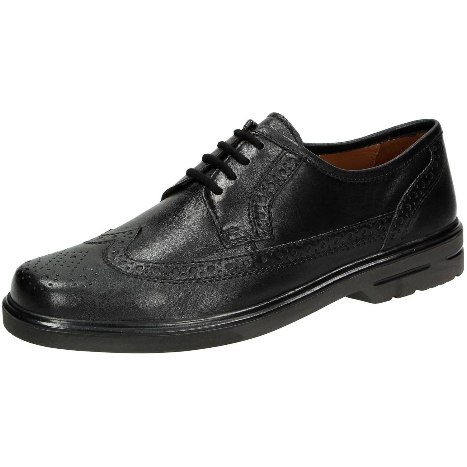 Sioux 28446 PACCO-J elegante Schnürschuhe schwarz jetzt bei Berger