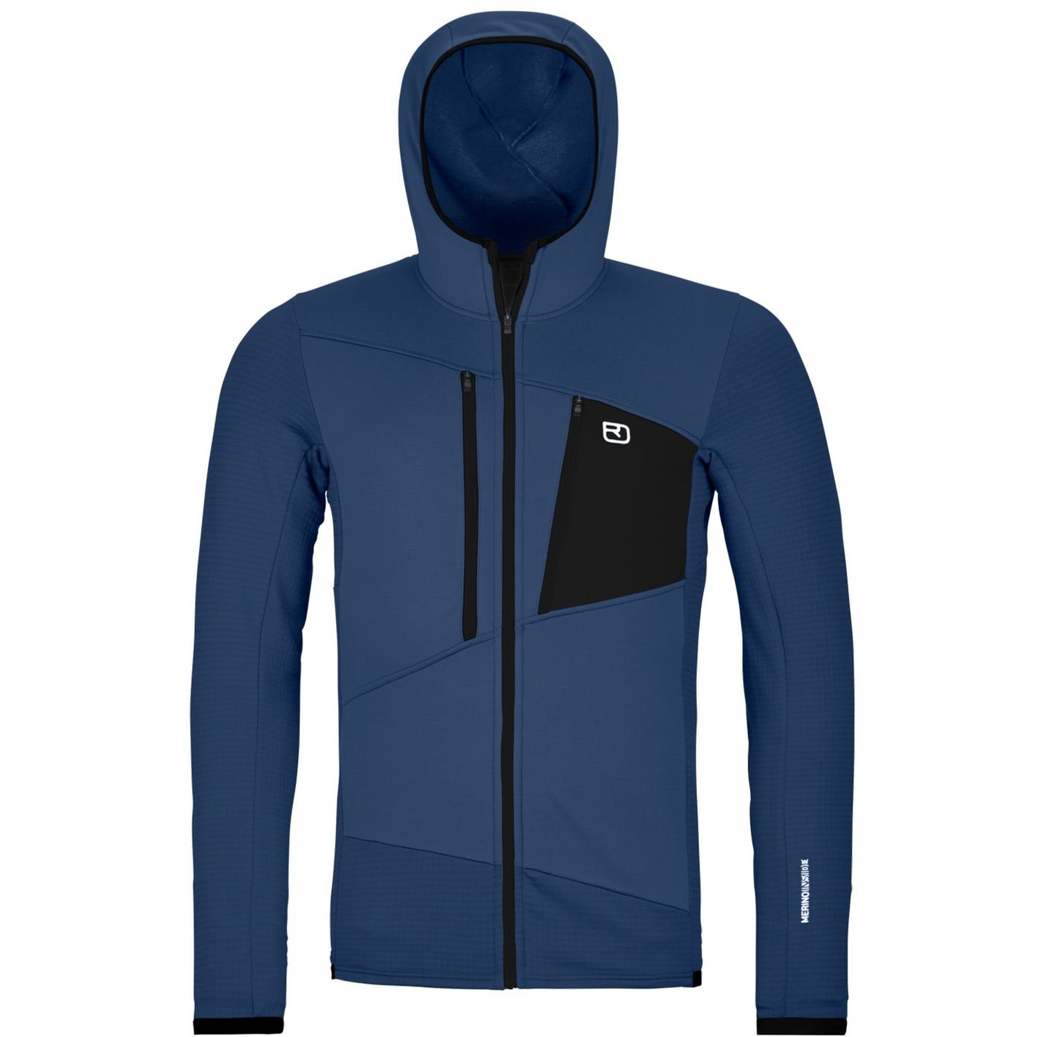 Fleece Grid Hoody M
