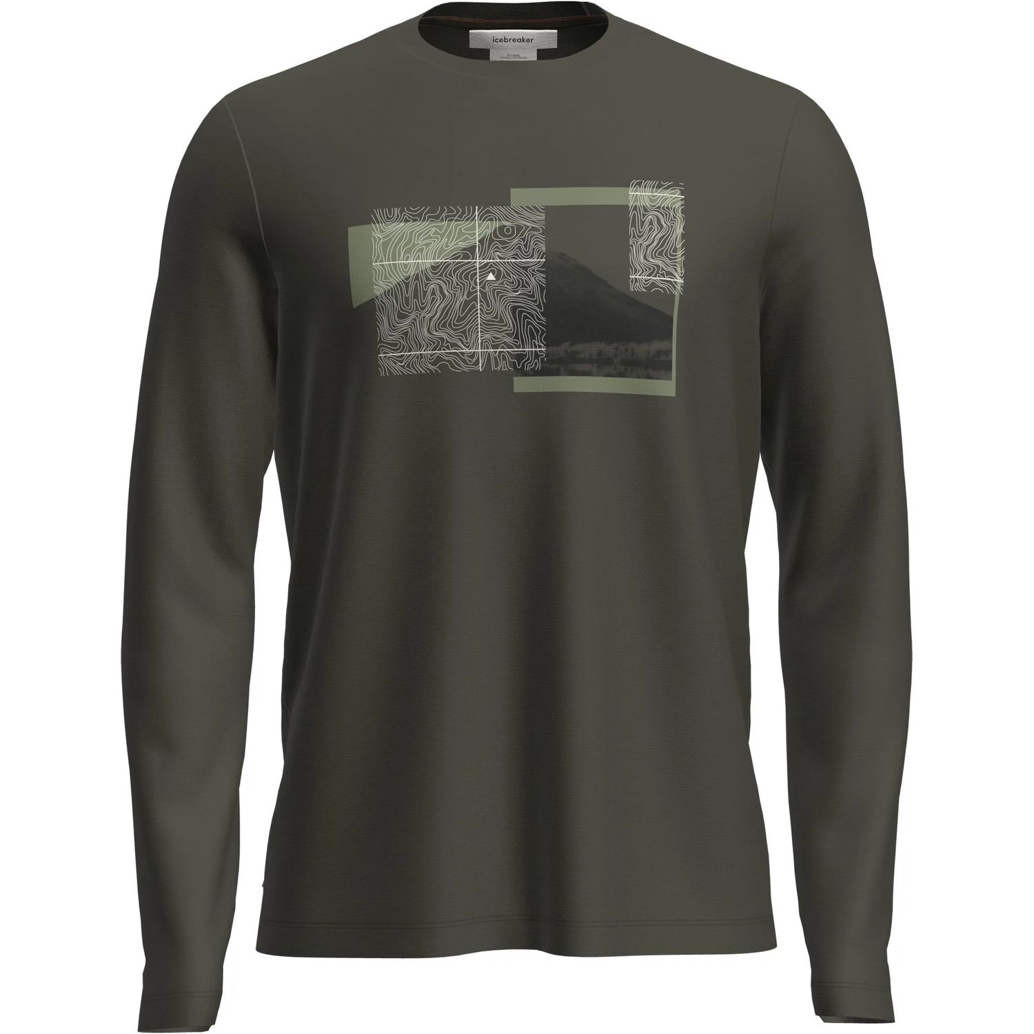 M Mer 150 Tech Lite LS Tee Peak Bal