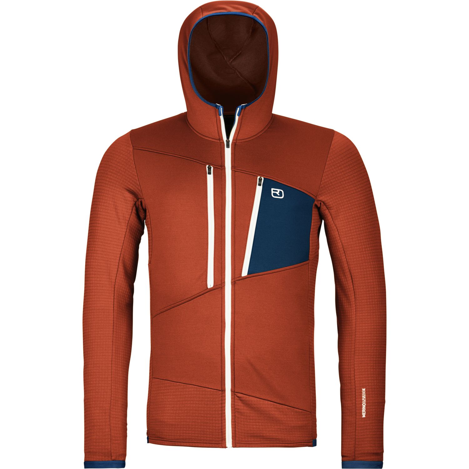 Fleece Grid Hoody M Fleece Grid Hoody M