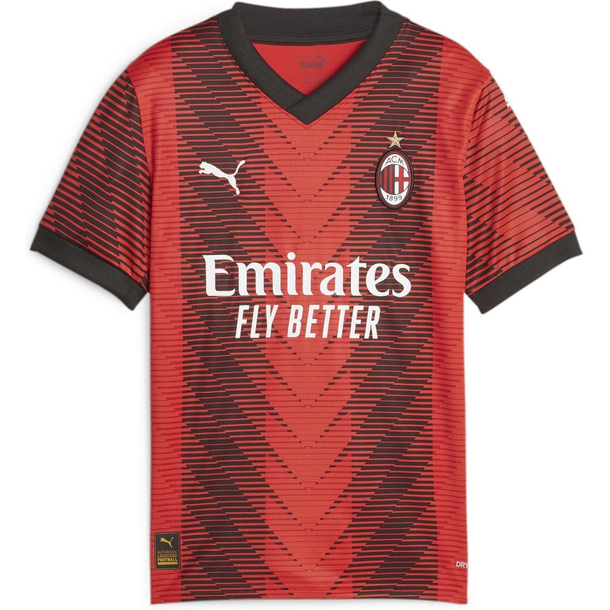 AC Milan 2023/24 ACM Home Jersey Replica Jr AC Milan 2023/24 ACM Home Jersey Replica Jr
