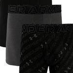 UA PERFORMANCE COTTON - PRINT 6 IN 3PK