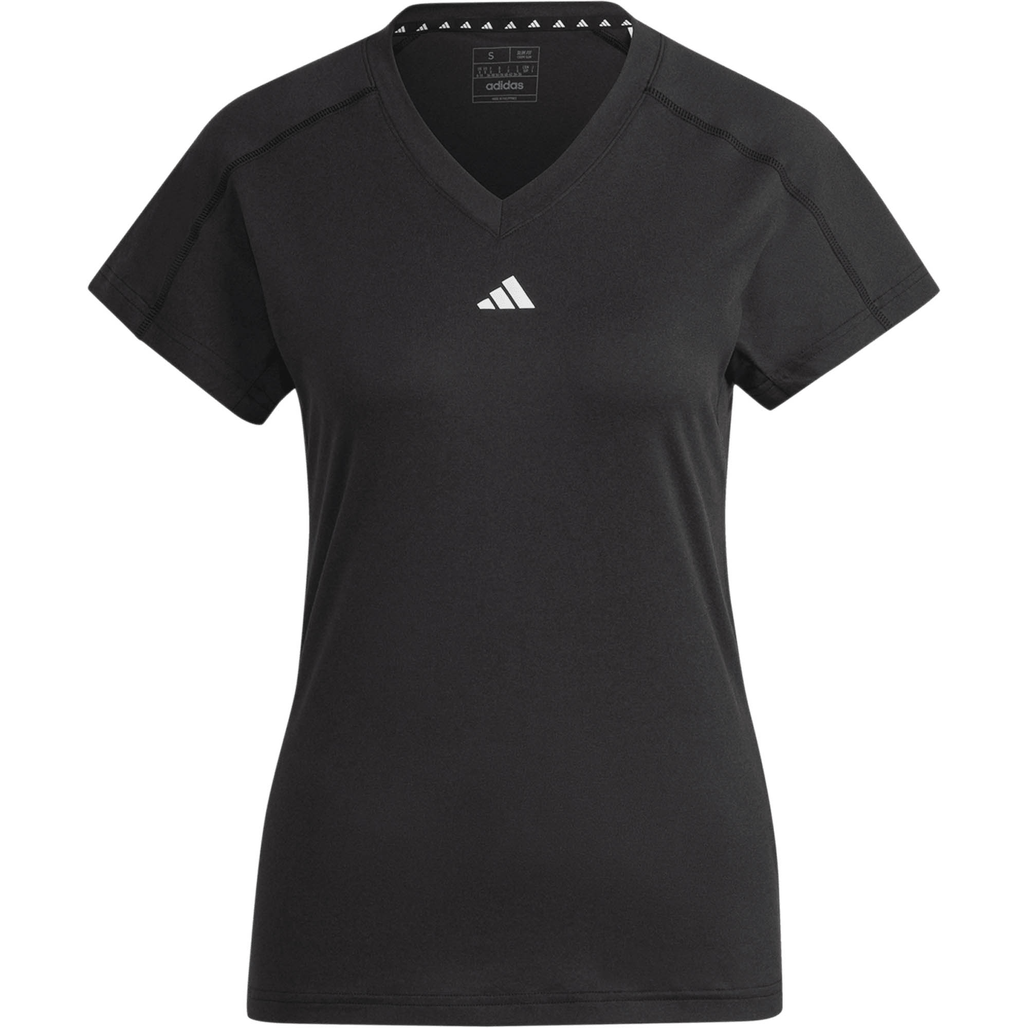 AEROREADY Train Essentials Minimal Branding V-Neck T-Shirt AEROREADY Train Essentials Minimal Branding V-Neck T-Shirt