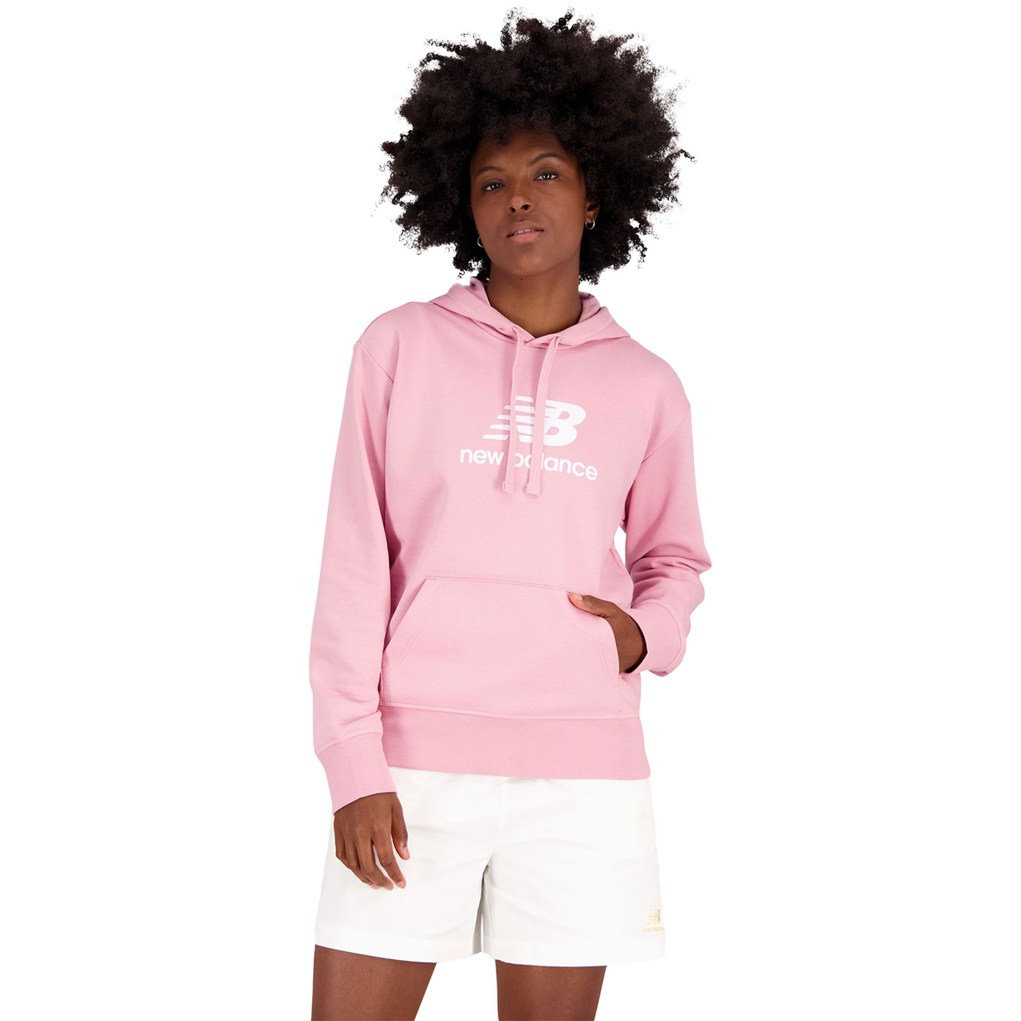 W Essentials Stacked Logo Hoodie W Essentials Stacked Logo Hoodie