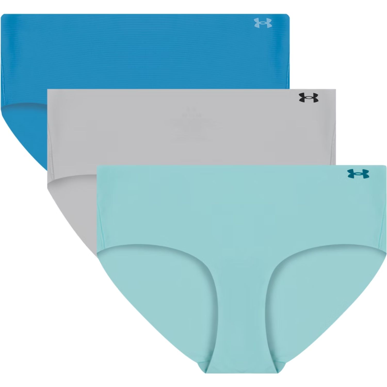 UA PURE STRETCH NO SHOW HIPSTER-SOLID3PK UA PURE STRETCH NO SHOW HIPSTER-SOLID3PK