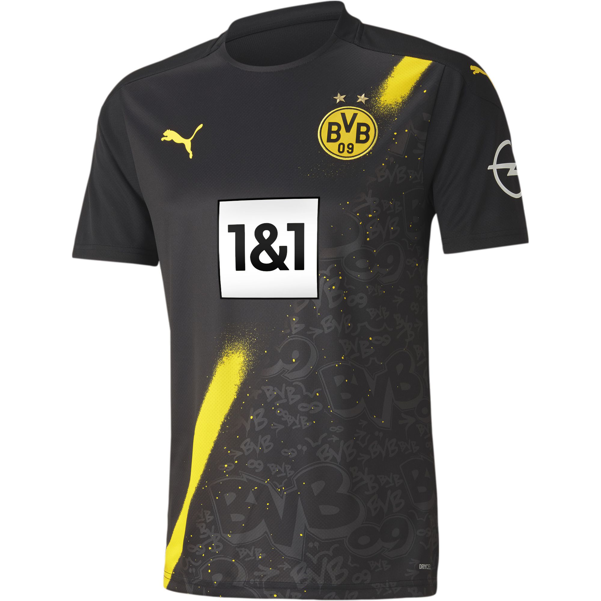 Borussia Dortmund 2020/21 BVB AWAY Shirt Replica SS