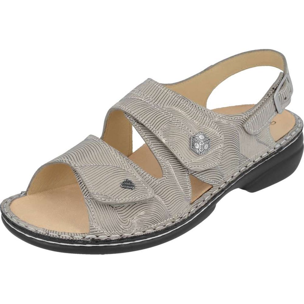 FINN COMFORT Nantes Herren Schnürhalbschuhe schwarz Leder Halbschuhe FINN COMFOR