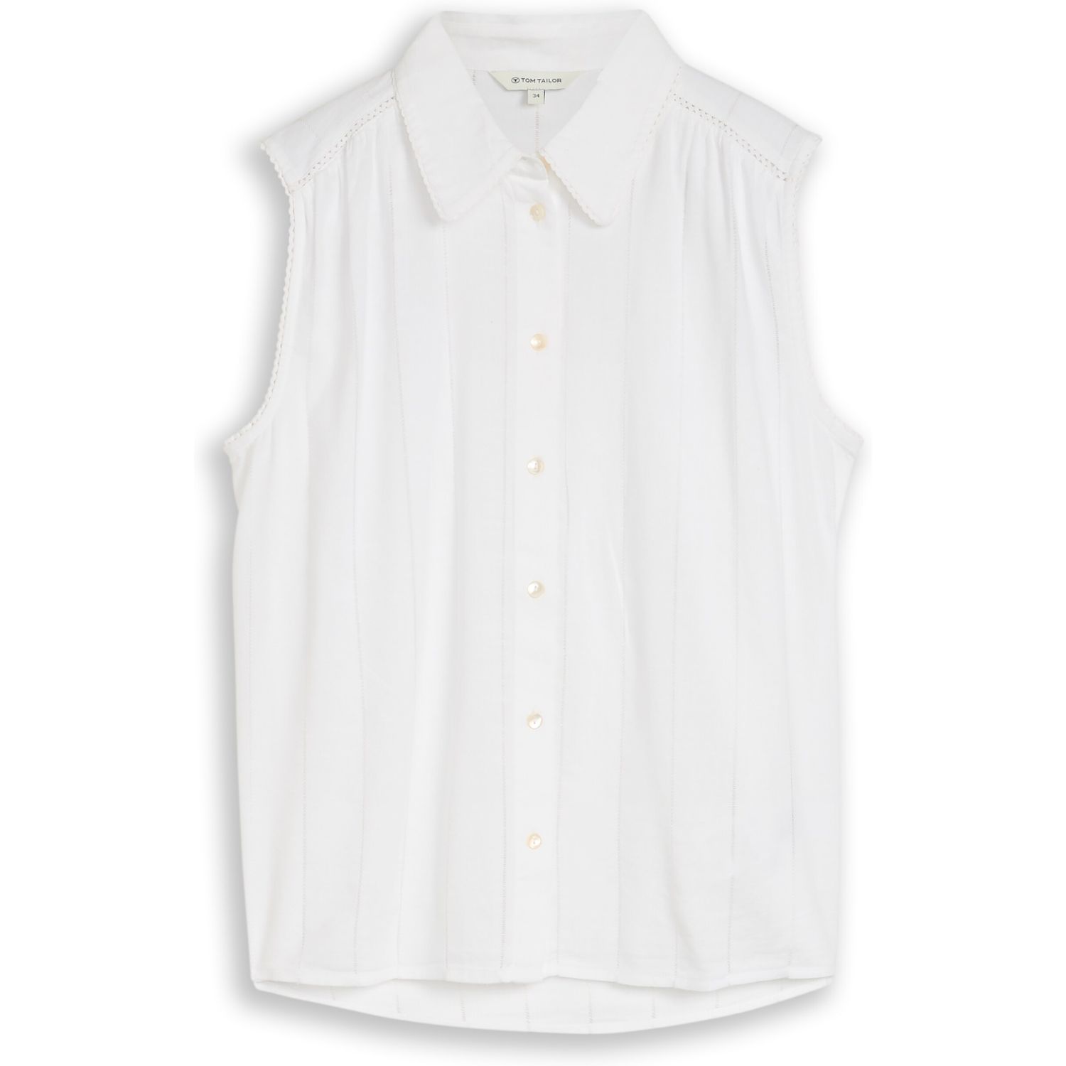 1051075 Blouse top with tape details