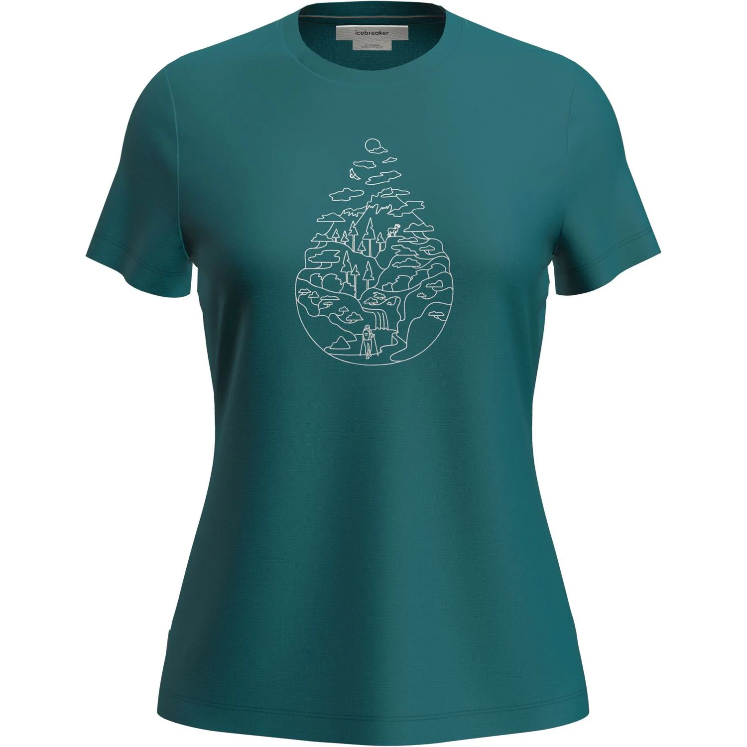 Women Merino 150 Tech Lite III SS Tee Hike Path