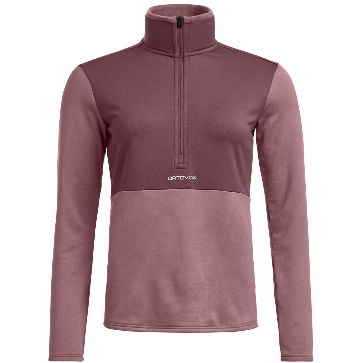 FLEECE LIGHT ZIP NECK W