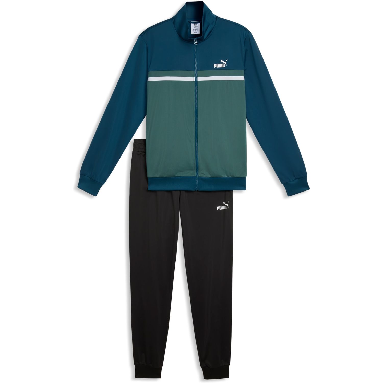 Poly Colorblock Suit