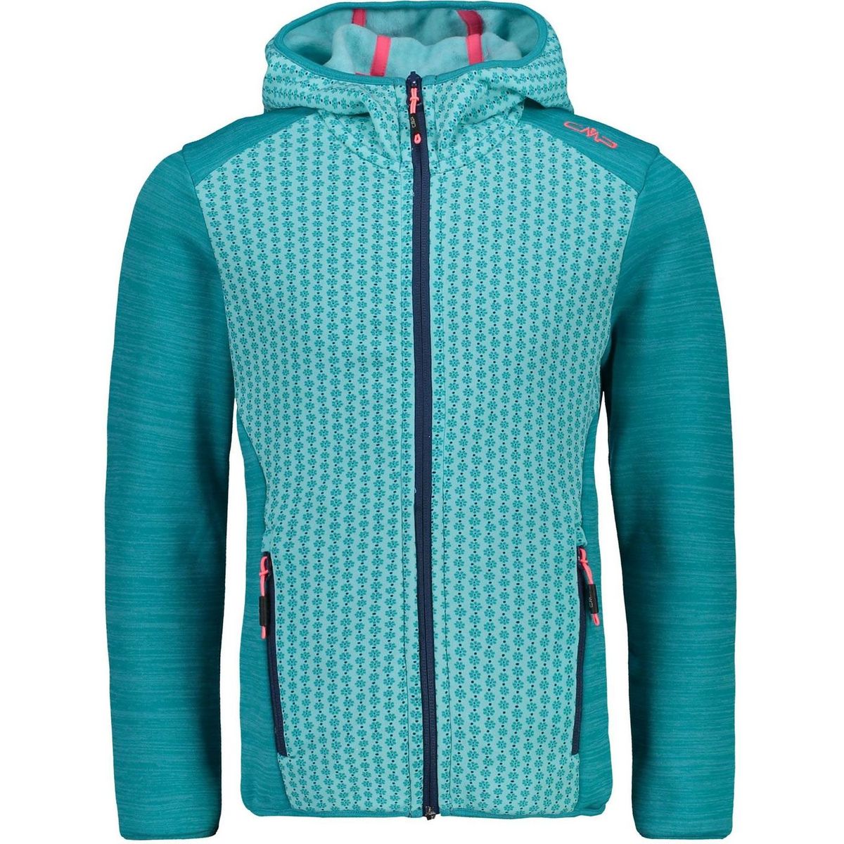 Girl Jacket Fix Hood Printed 30E9865 Girl Jacket Fix Hood Printed 30E9865