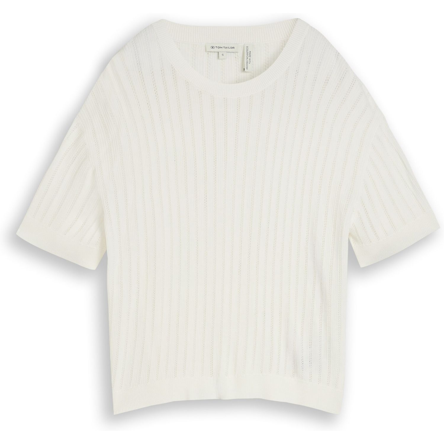 1051345 Knit crispy ss sweater