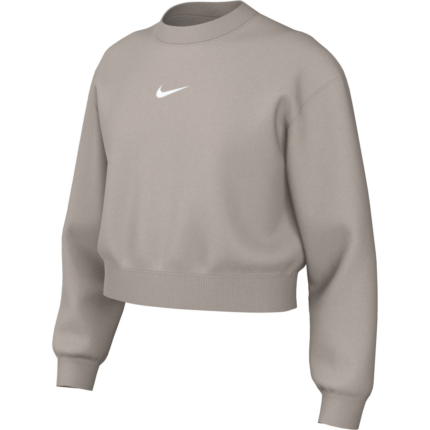 Girls\' Boxy Fleece Crew Neck