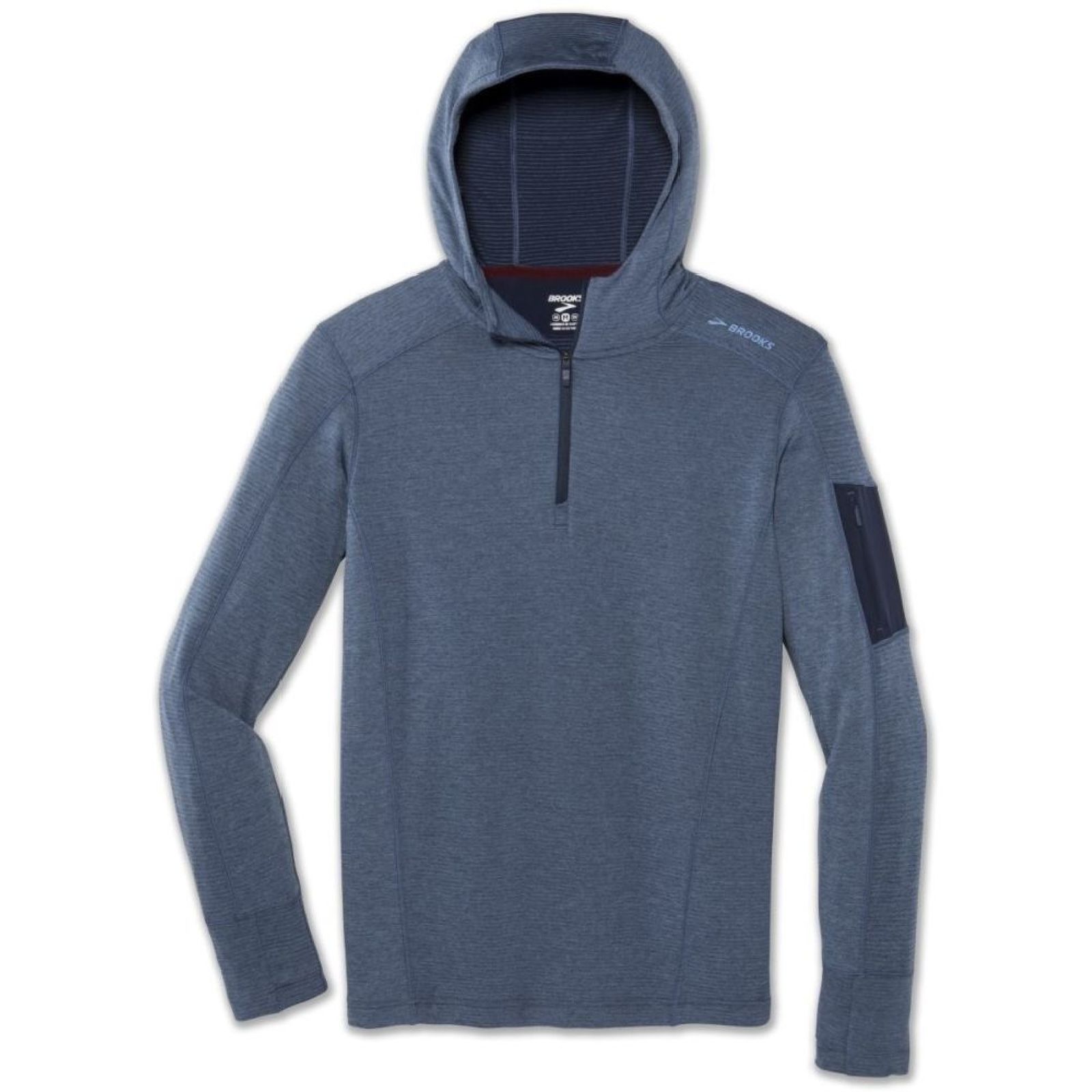 Brooks Notch Thermal Hoodie Hoodies heather indigo jetzt bei Berger kaufen