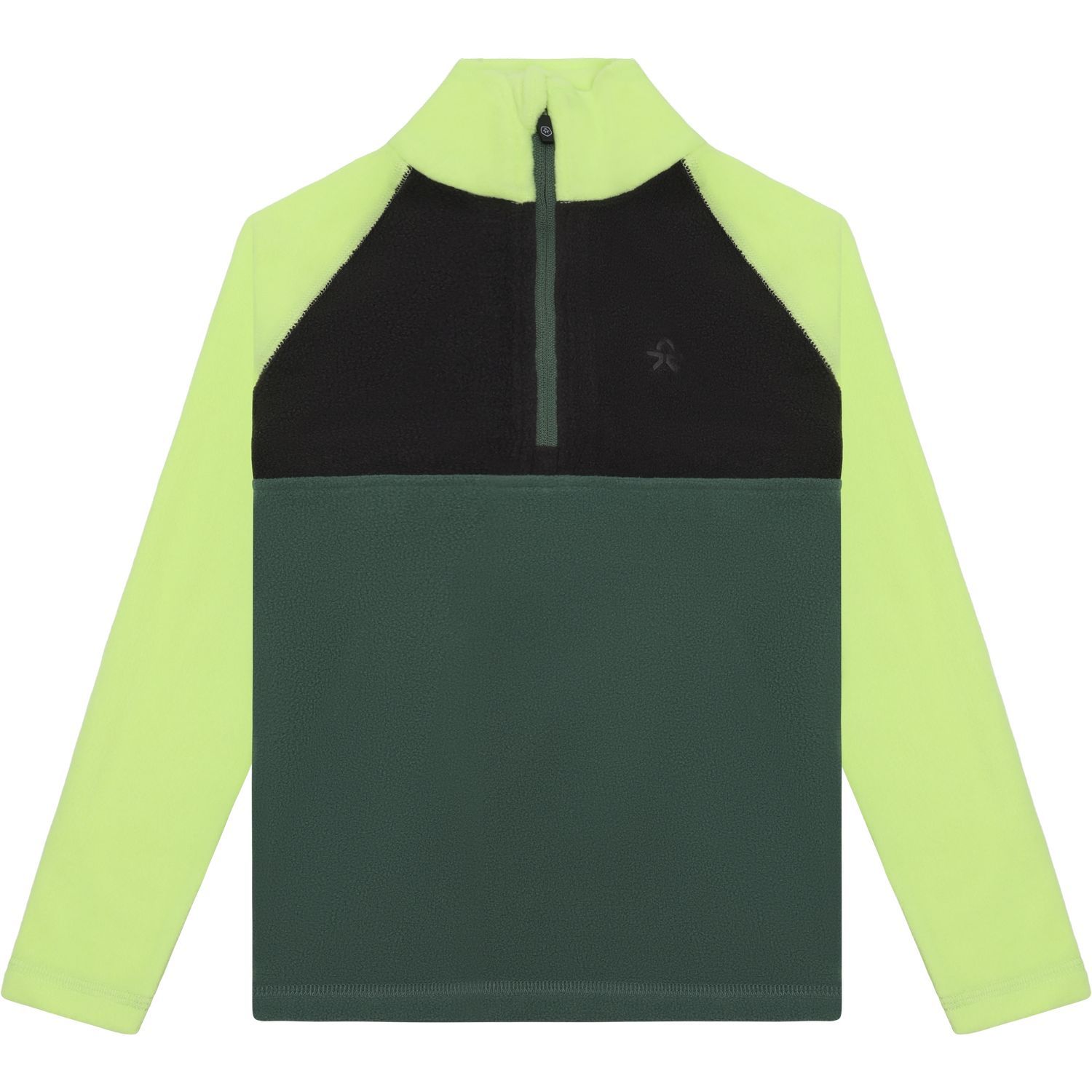 Fleece Pulli - Colorblock