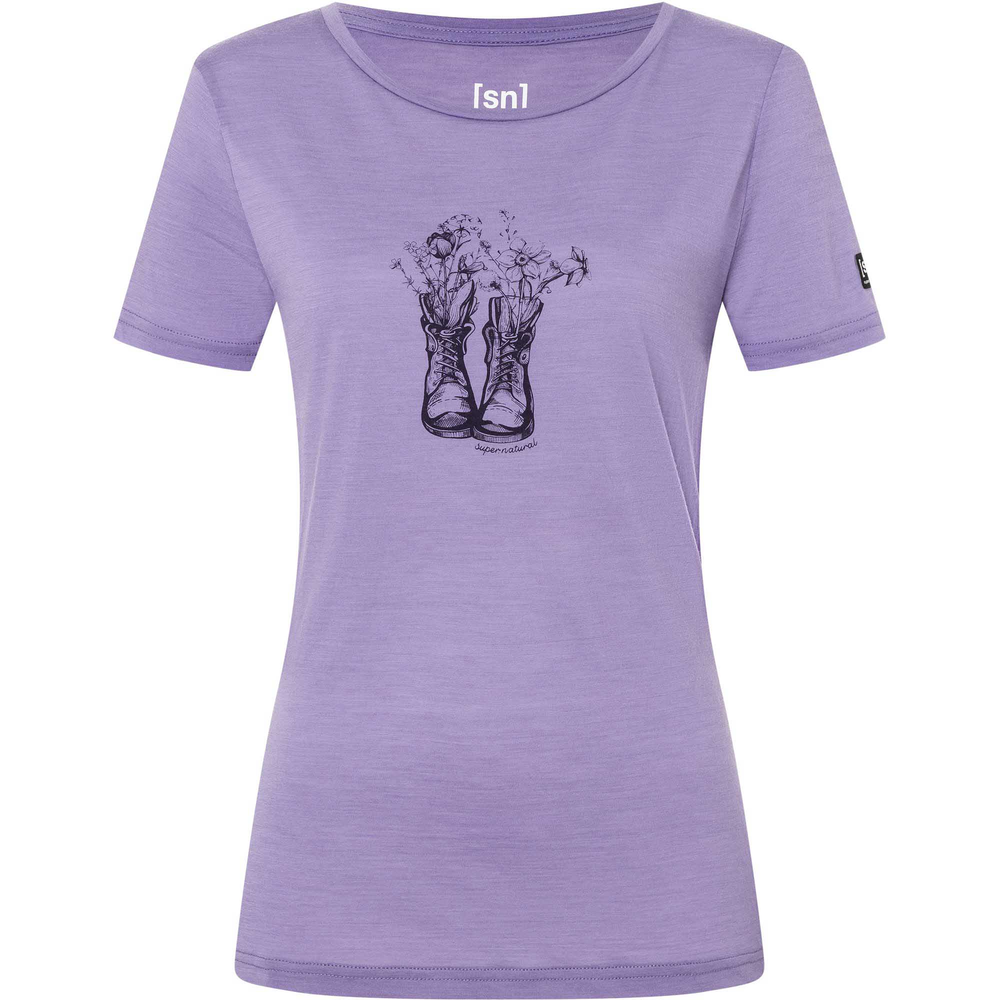 W FLOWER BOOTS TEE W FLOWER BOOTS TEE