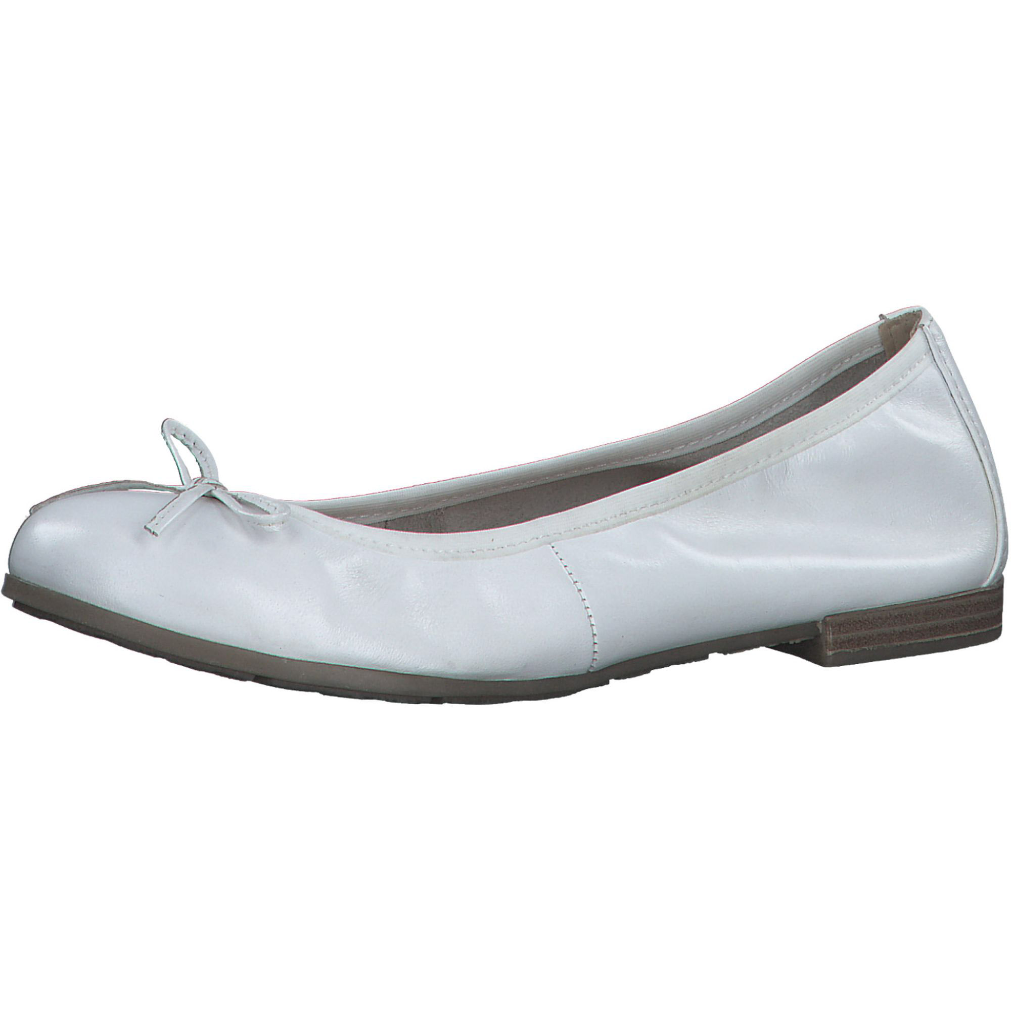 MARCO TOZZI Ballerine Donna Pelle Morbida Con Tacco A Blocco E Plantare Feel Me - Modello 2-2-22100-20