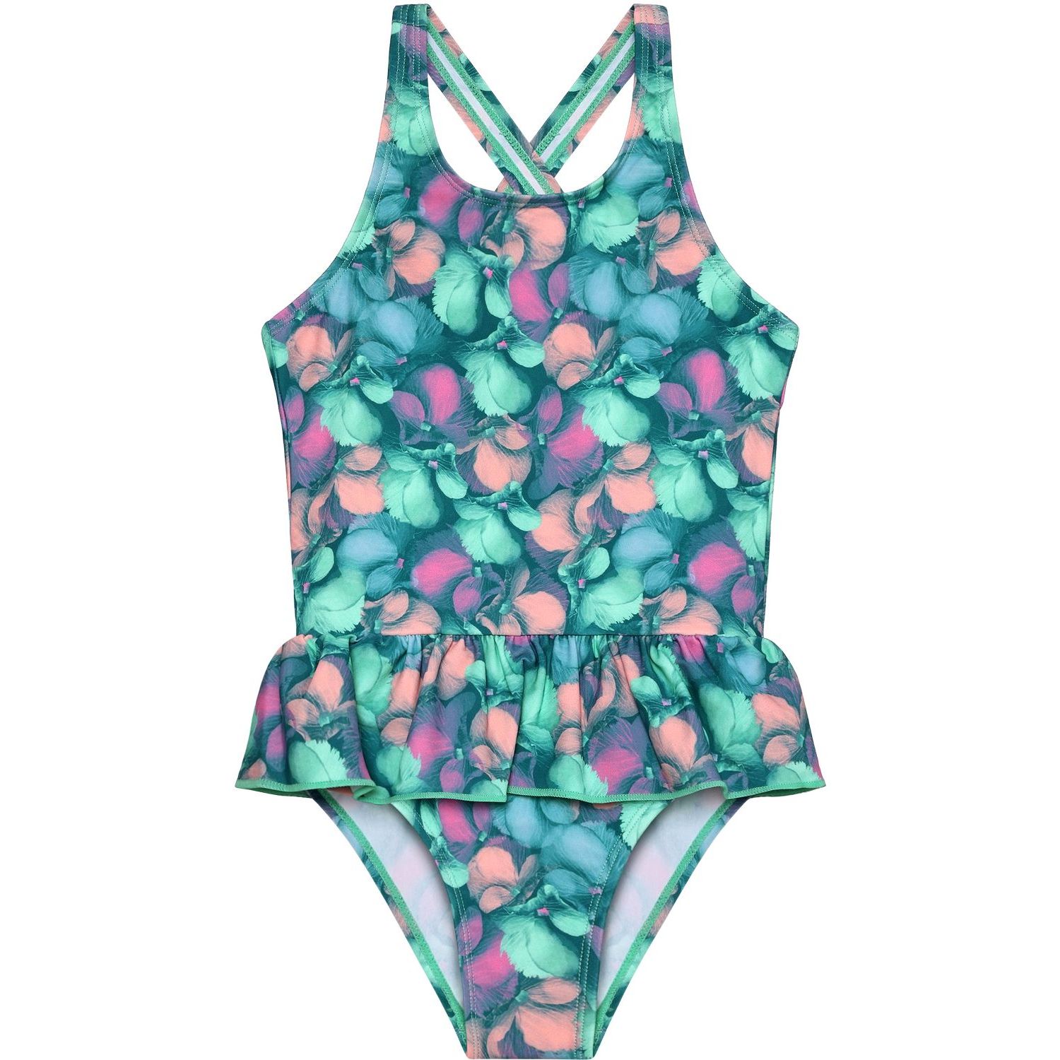 Swimsuit W. Skirt AOP