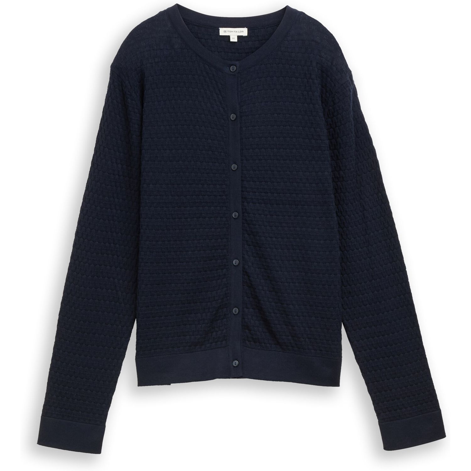 1052768 knit structured cardigan